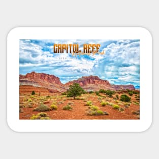 Capitol Reef National Park Sticker